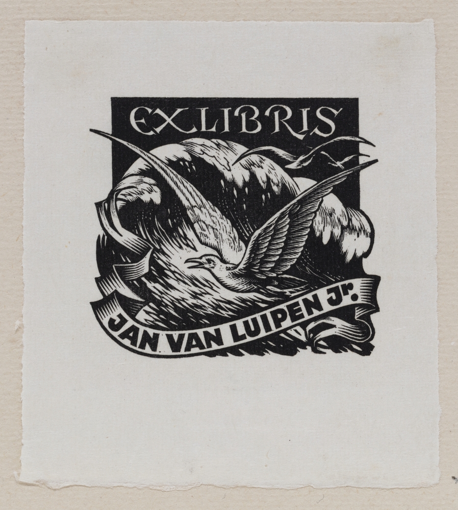 Ex-libris Jan van Luipen jr
