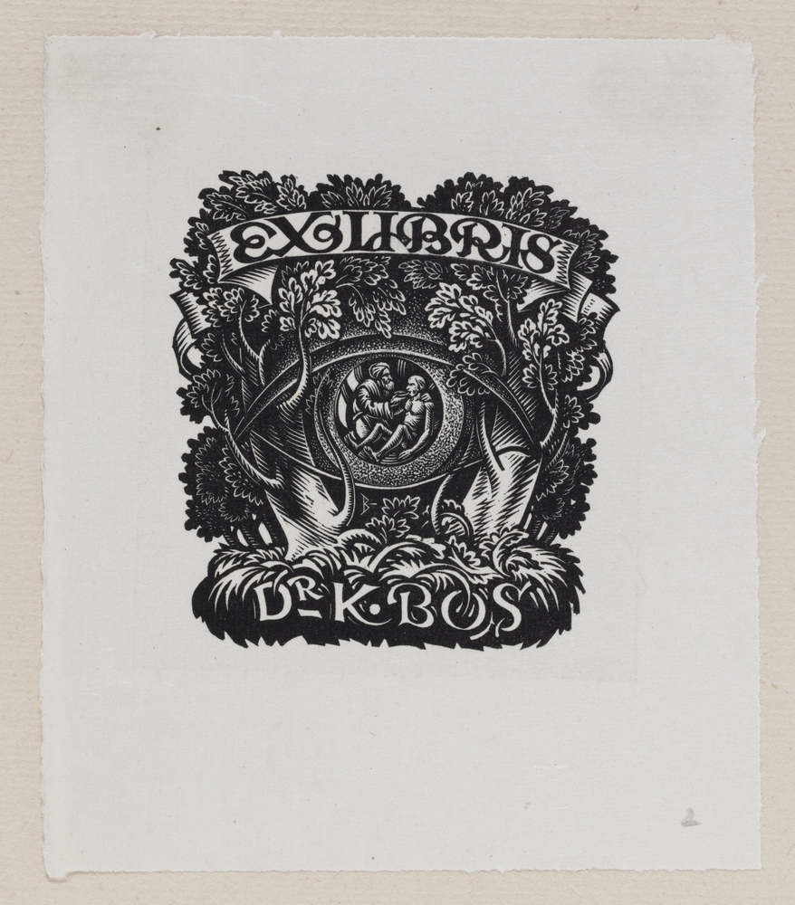 Ex-libris dr K. Bos