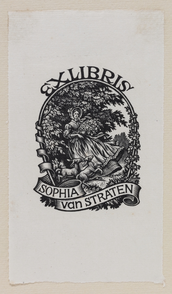 Ex-libris Sophia van Straten