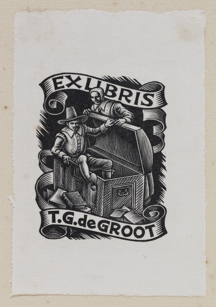 Ex-libris T.G. de Groot