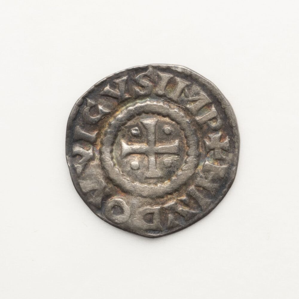 Denier Lodewijk de Vrome (Louis le Pieux), Frankische Rijk  (Siuksum)