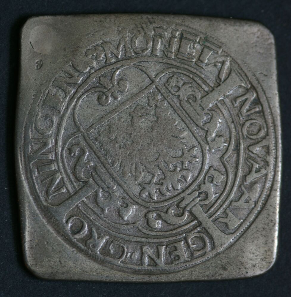 Flabbe of Dubbele Jager (=4 Stuiver) 1580, stad Groningen