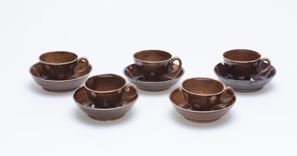 Miniatuurversie kop en schotel