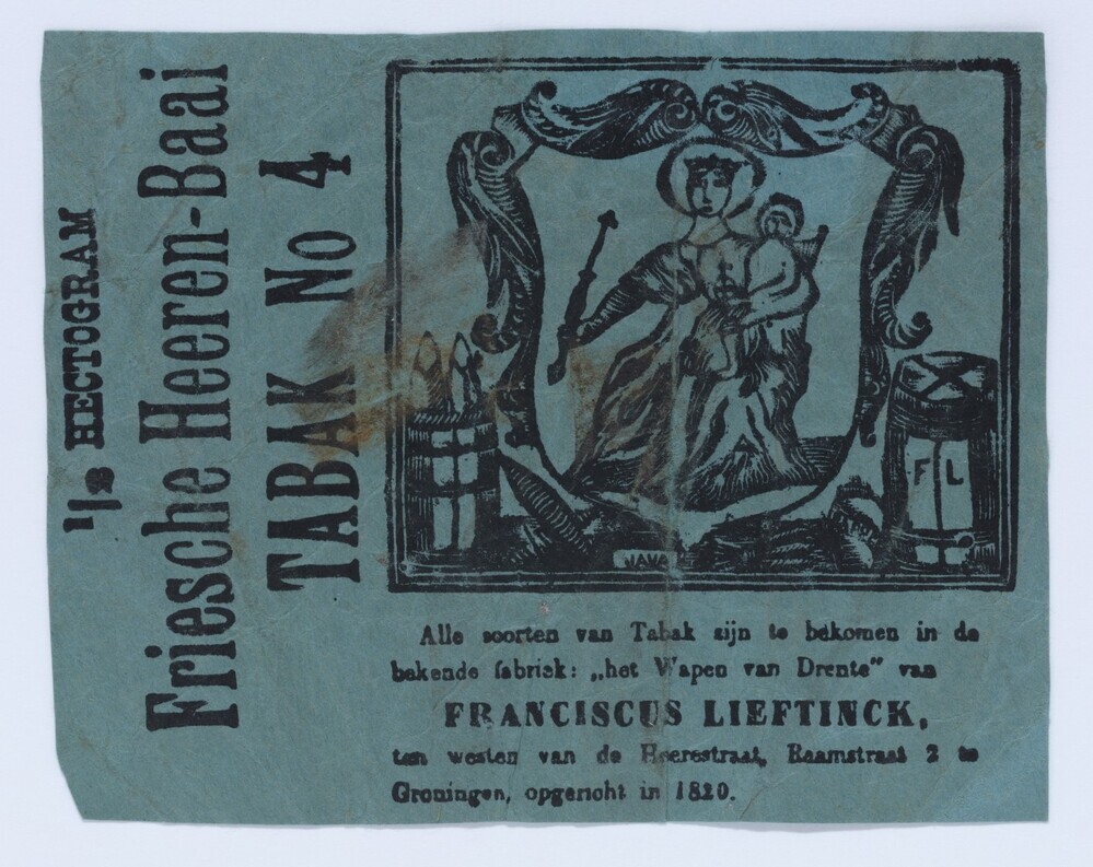 Vignet: het wapen van Drenthe