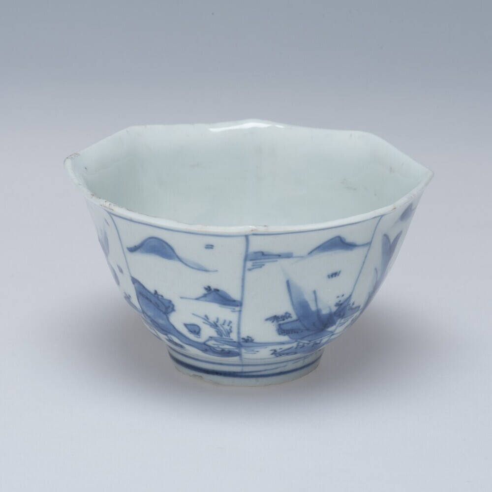 Acht-zijdig kommetje