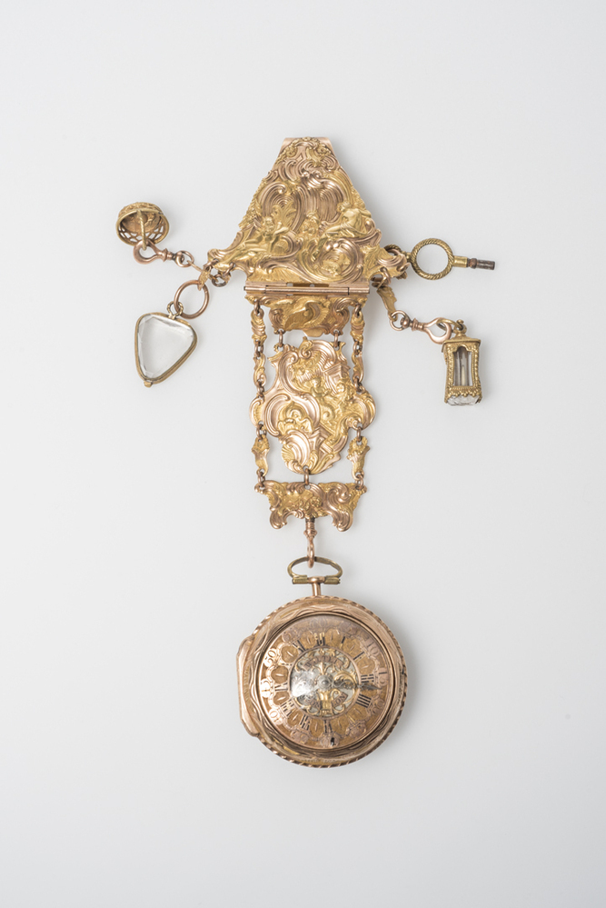 Gouden spil-horloge