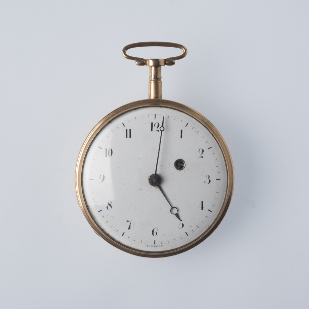 Gouden kwart-repetitie horloge