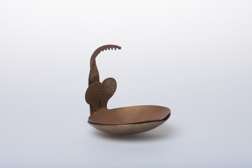 Olielamp van messing