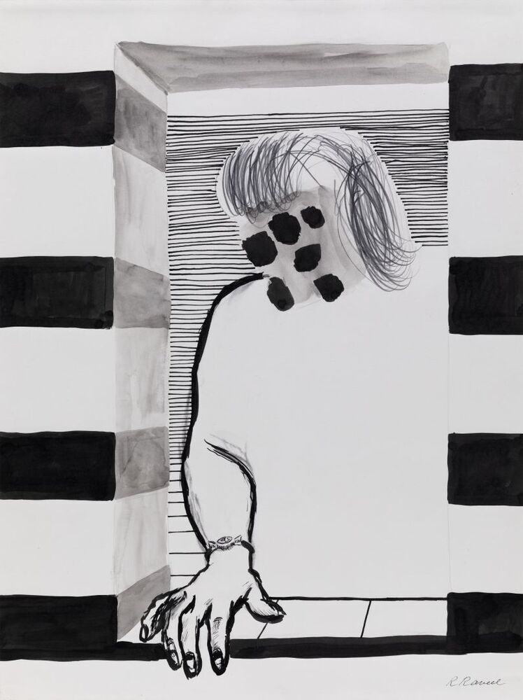 Vrouw aan het venster