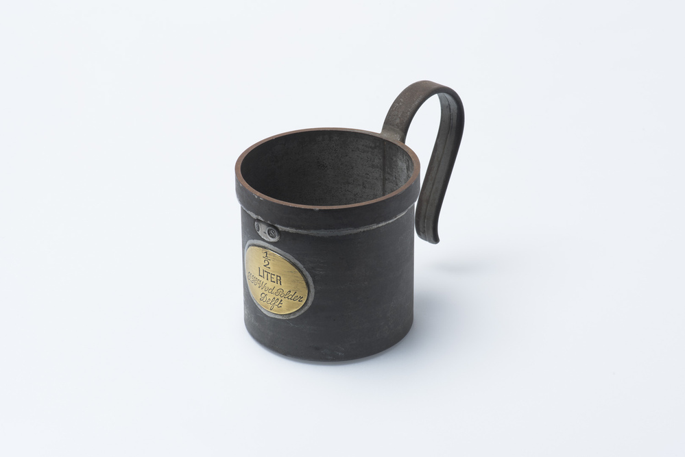 Inhoudsmaat gemaakt door het IJkwezen (1/2 liter)