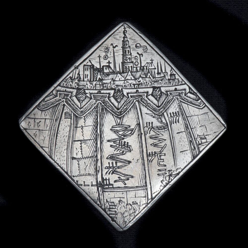 Noodmunt, Stad en Lande, rijksdaalder 1672 van 50 (vijftig) stuiver