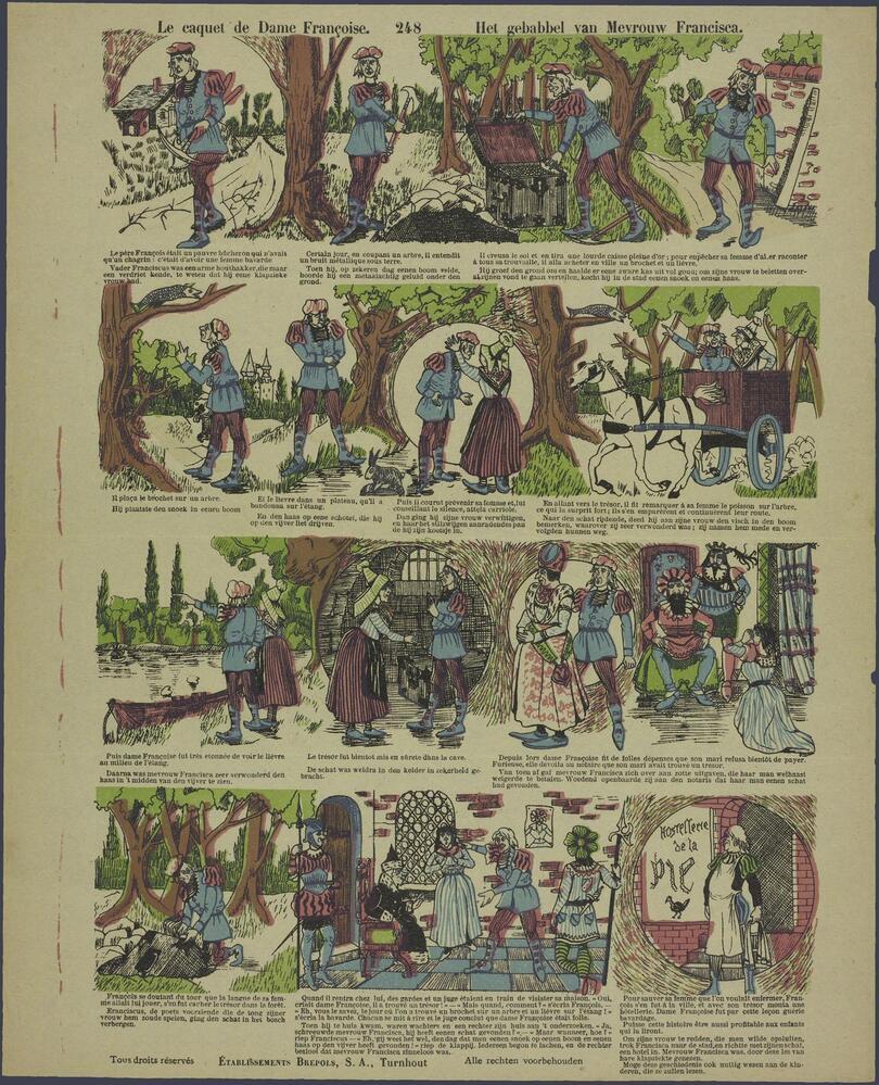 Le caquet de Dame Francoise. - Het gebabbel van Mevrouw Francisca