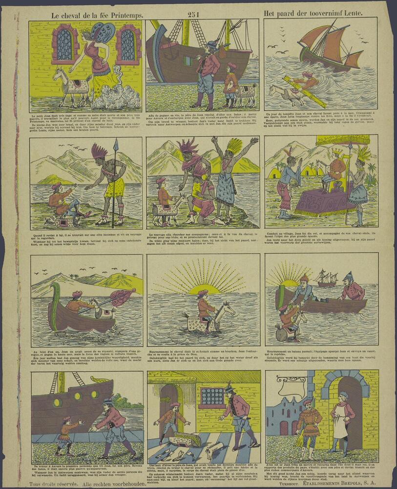 Le cheval de la fée Printemps - Het paard der toovernimf Lente