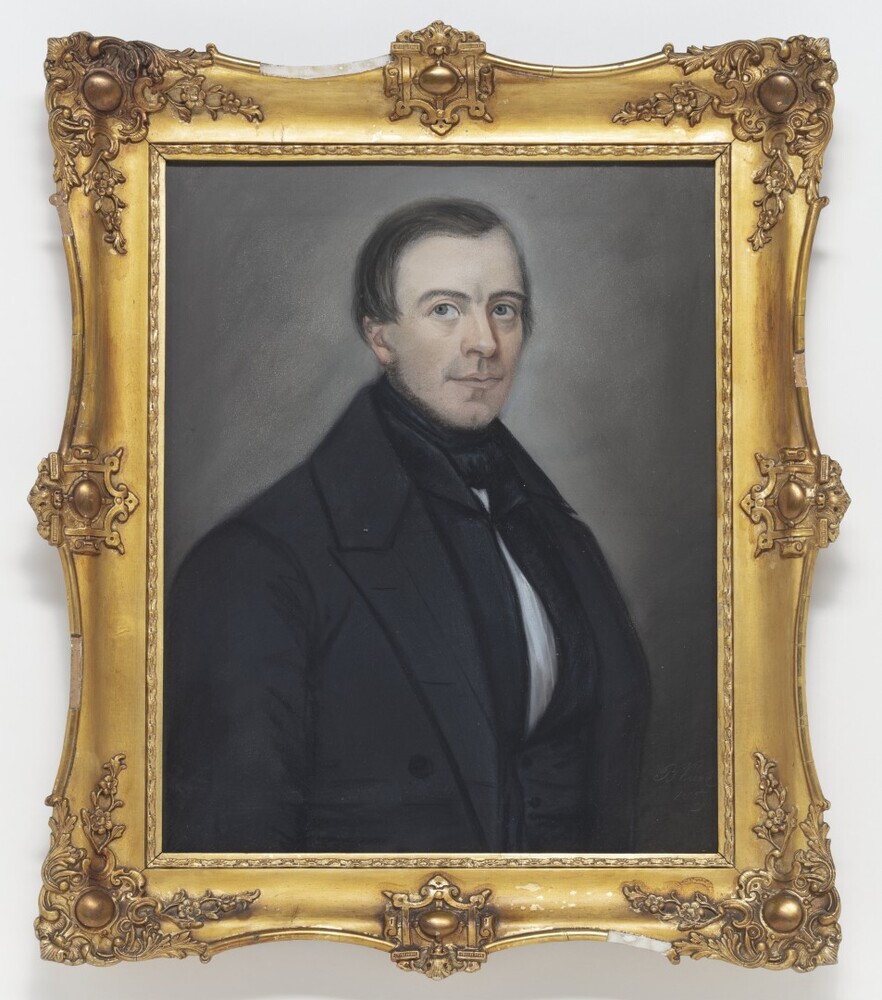 Portret, vermoedelijk lid van de familie Glas, 1859