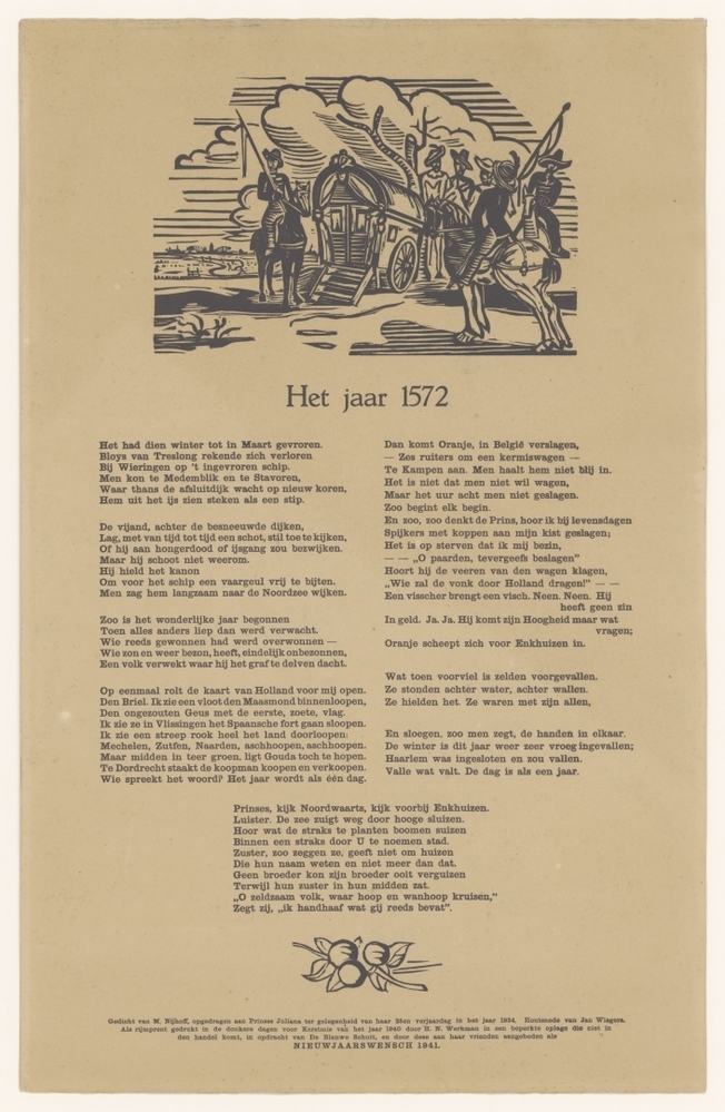 Het jaar 1572 (eerste druk) (BS-1a)