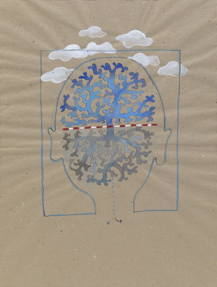 De schrik van de blauwe boom (ontwerp)