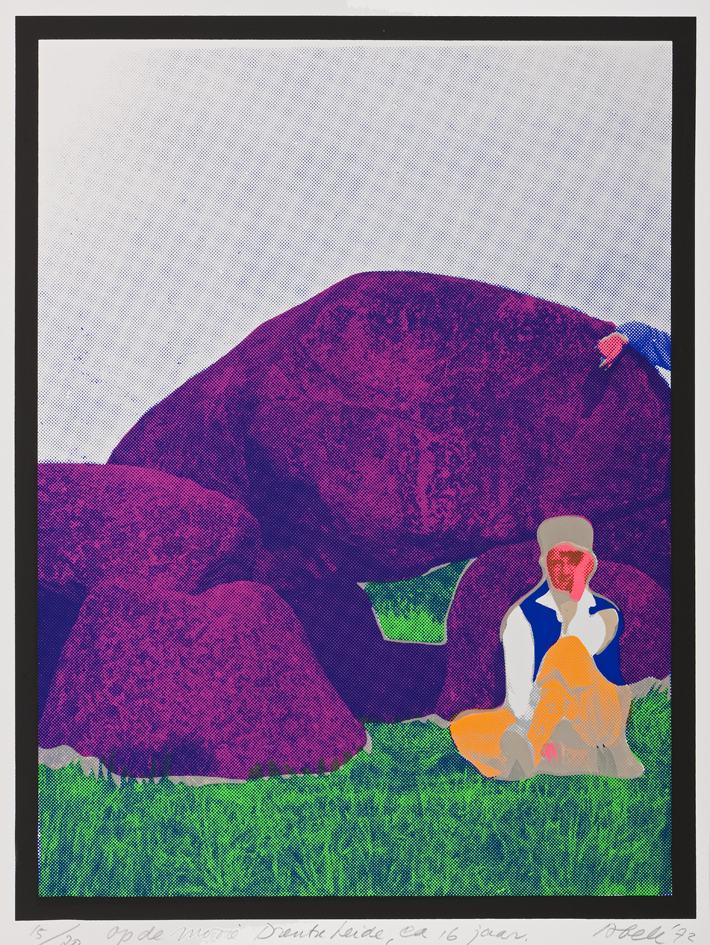 Op de mooie Drentse heide, ca. 16 jaar