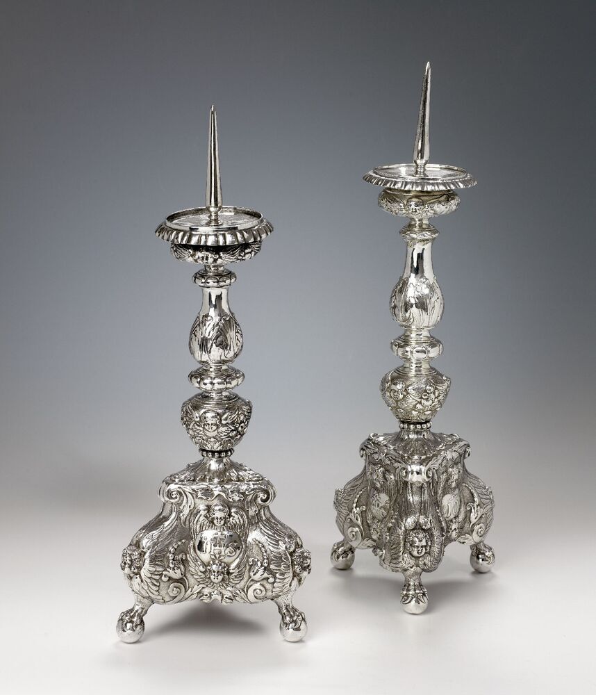 Twee kandelaars