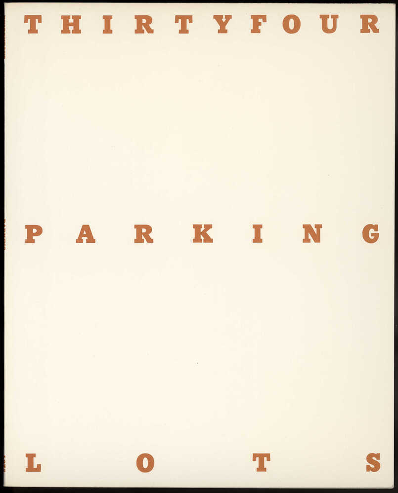 Thirty Four Parking Lots in Los Angeles
