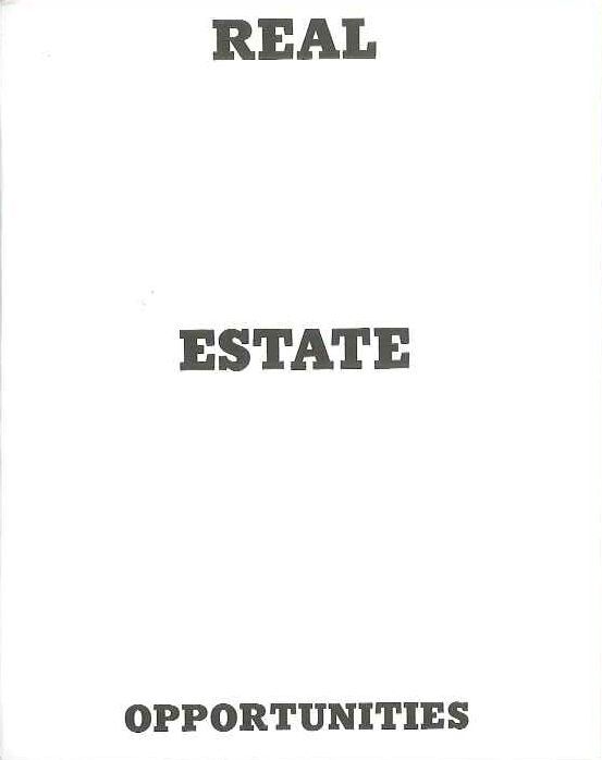 Real Estate Opportunities