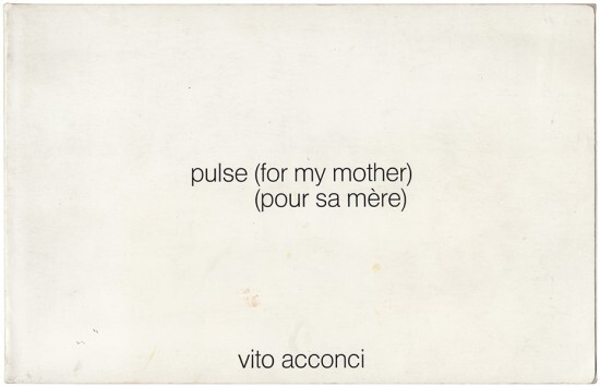 Pulse (for my mother) (pour sa mère)