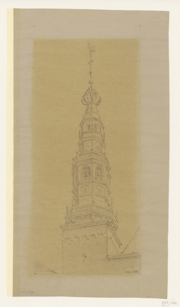 Toren, ontwerp stadhuis Leiden