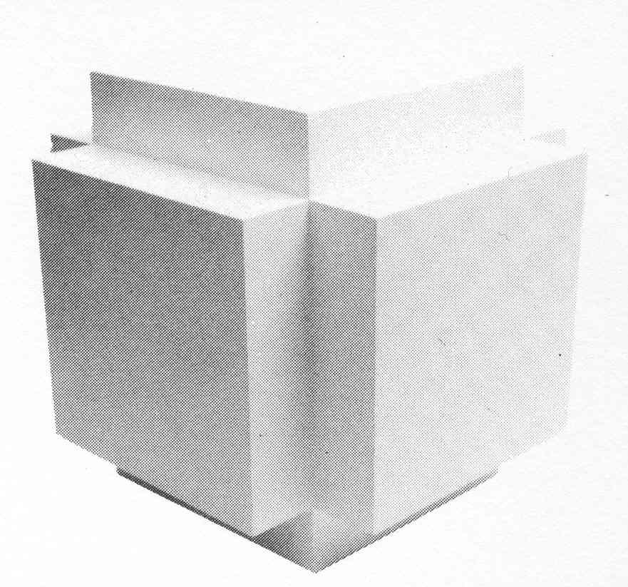 Twee kubische strucuren positief / negatief