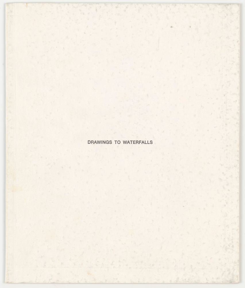 Drawings of three Icelandic rivers [Drawings to waterfalls]