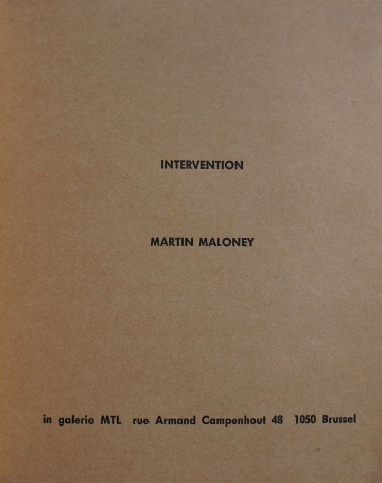 Intervention (Five days and five nights)