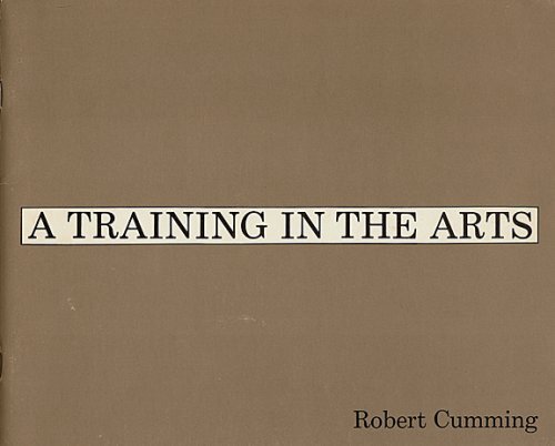 A training in the arts