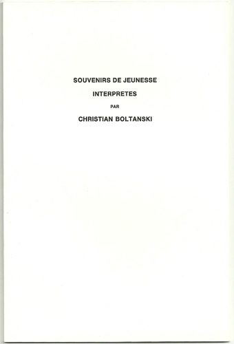 Sounevnirs de Jeunesse interpretes