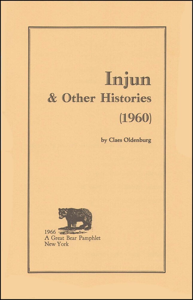 Injun & Other Histories