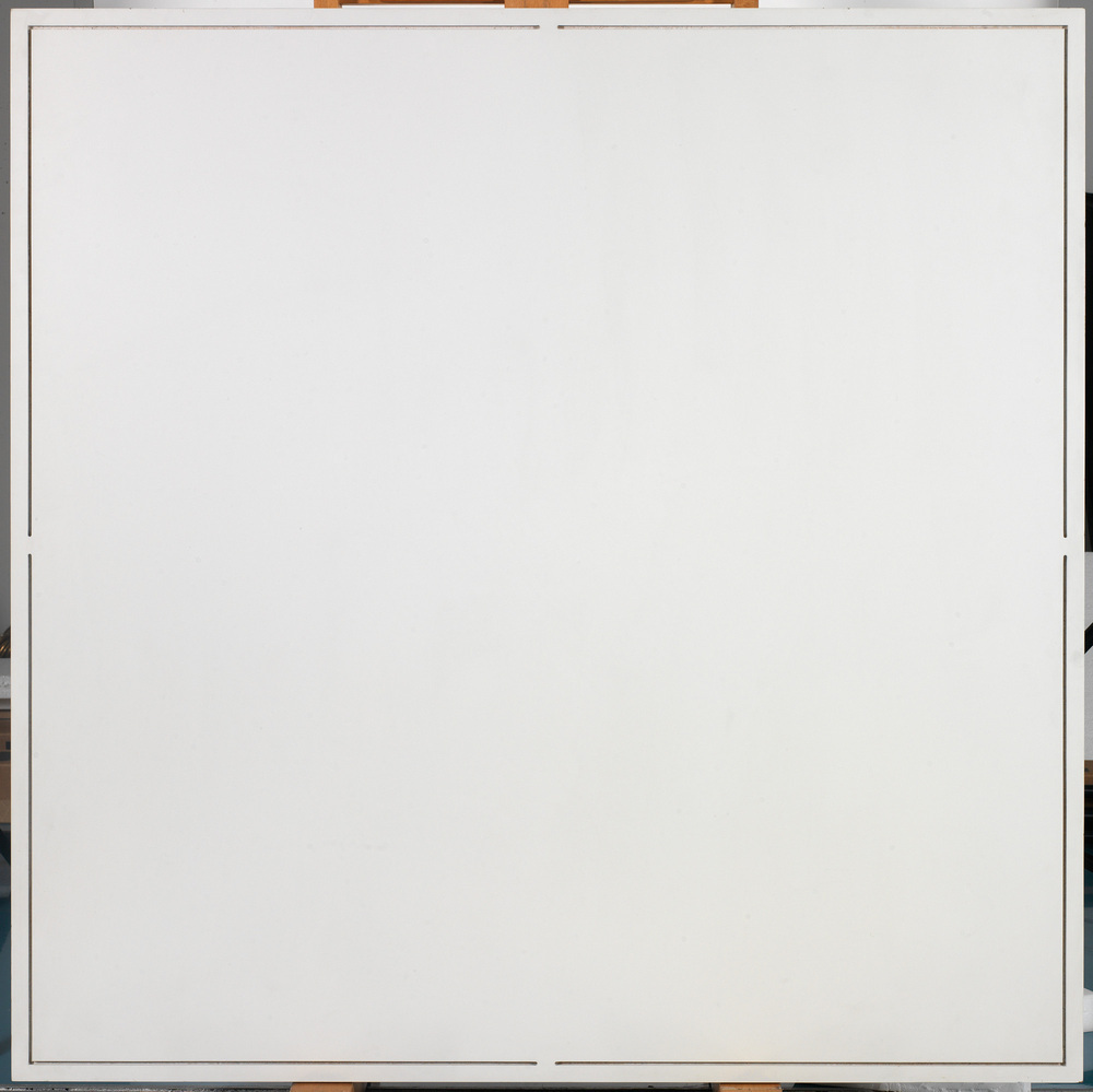 Onderbroken gefreesd vierkant in vierkant