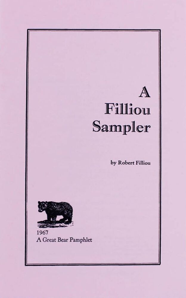 A Filliou Sampler