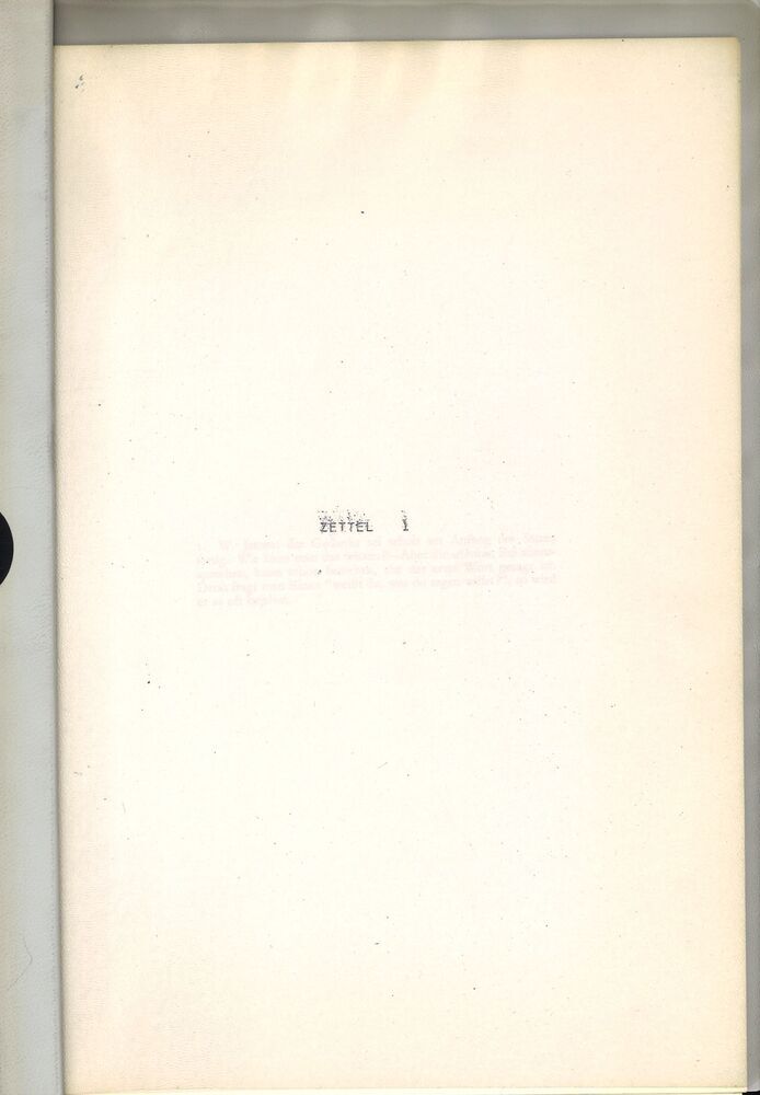 Zettel 1