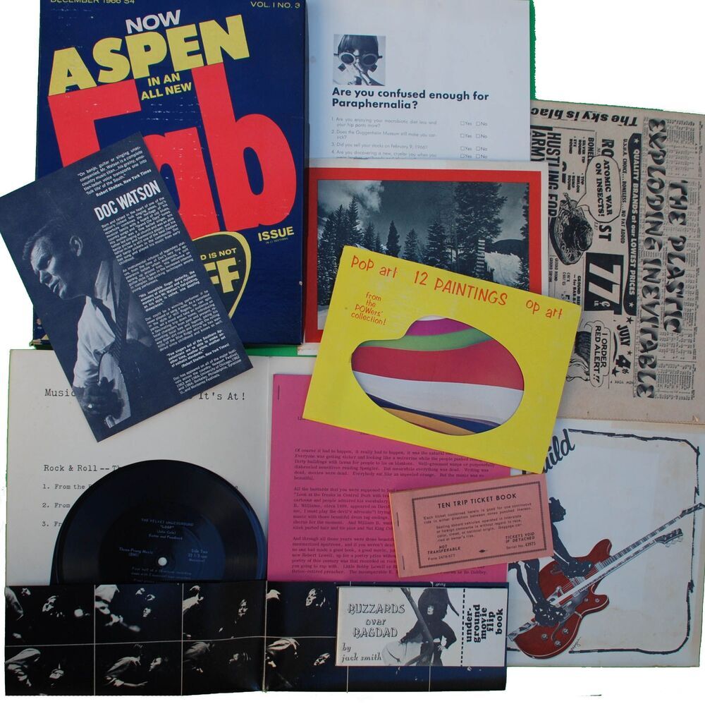 Aspen, the Magazine in a Box, Vol. 1 no. 3 : The Pop Art issue