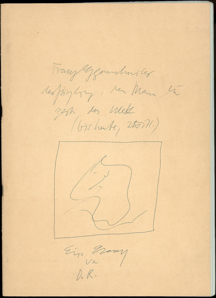 Franz Eggenschwiler: der Jungling, der Mann, die Zeit, das Werk