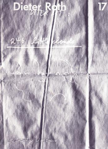 246 little clouds. Rekonstruktion des Buches aus dem Verlag Something Else Press New York 1968