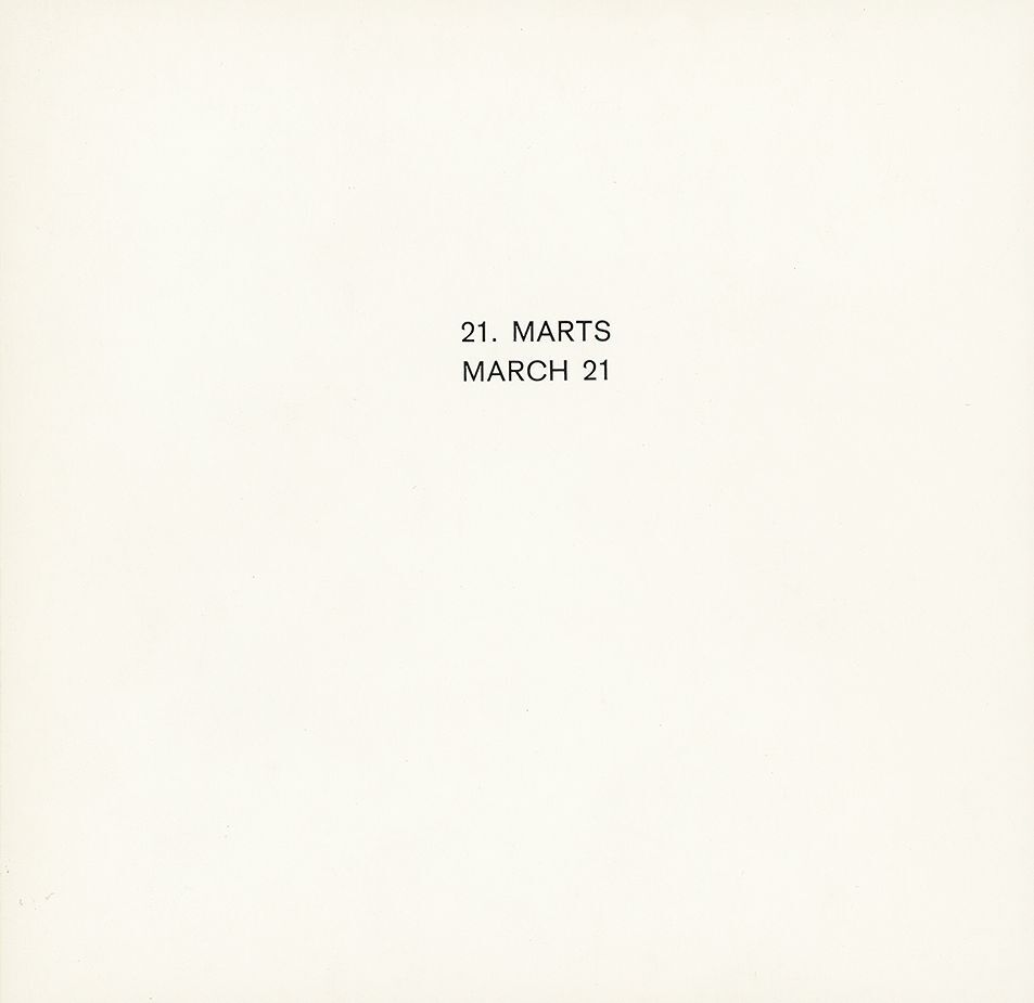 21 Marts 1969 . March 21 1969