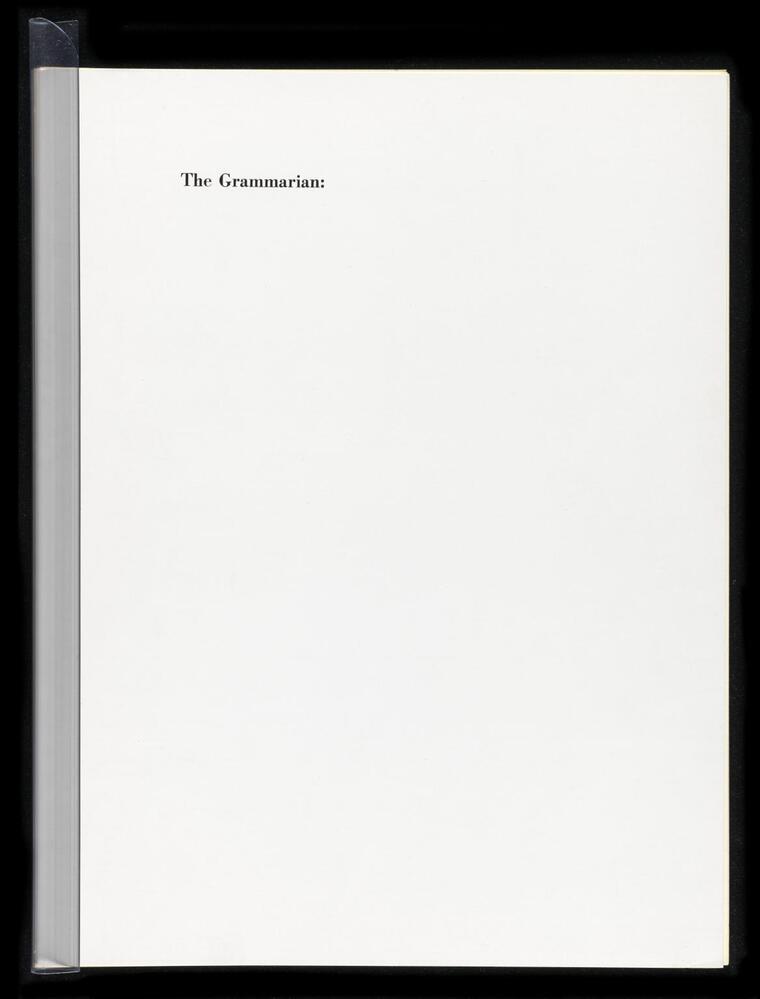 The Grammarian