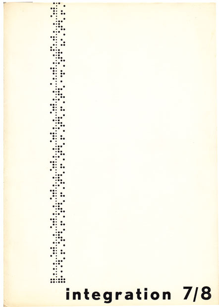 Revue Integration, no 7/8 february 1967)
