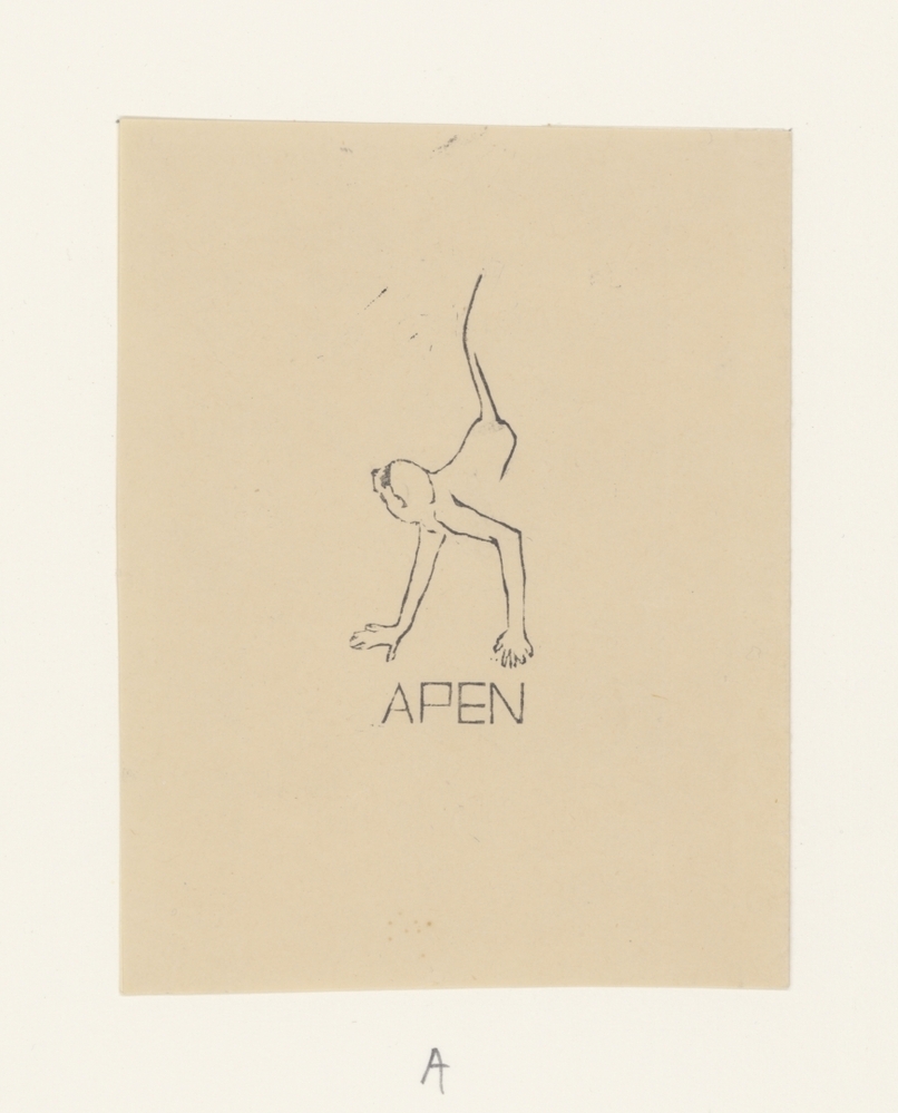 Aap (uit de serie: Apen)