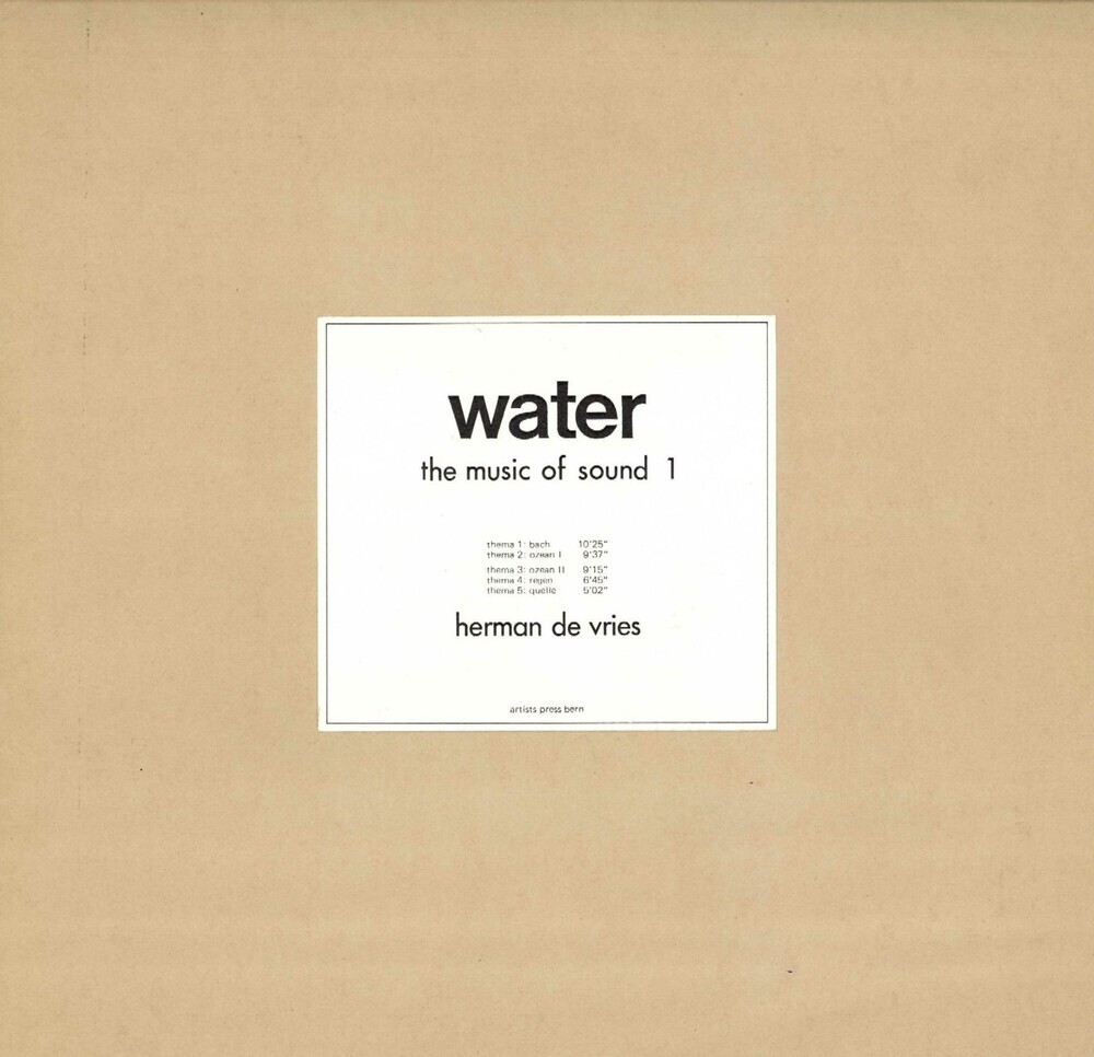 'Water' - The Music of Sound 1