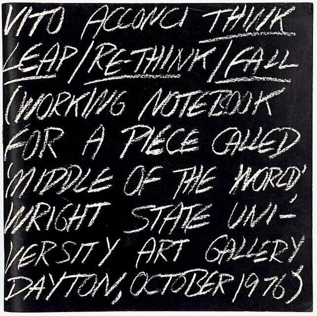 Think/Leap/ Re-think/Fall