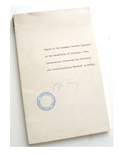 Report to the European Economic Community on the feasibility of founding a 'Free International University for Creativity and Interdisciplinary Research' in Dublin. 1975