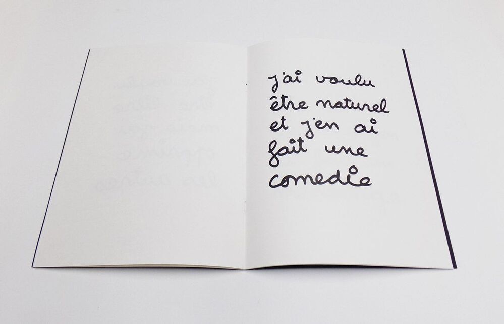 Mon actuelle position en art