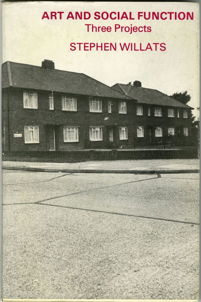 Art and social function; three projects