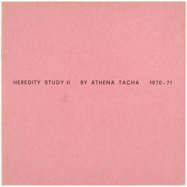 Heredity Study II 1970-71