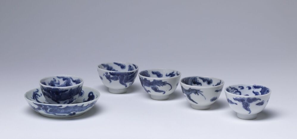 Theekoppen en schotels