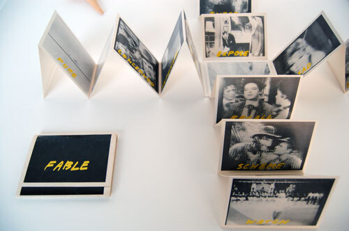 Fable : a sentence of thirteen parts(with twelve alternate verbs) ending in fable